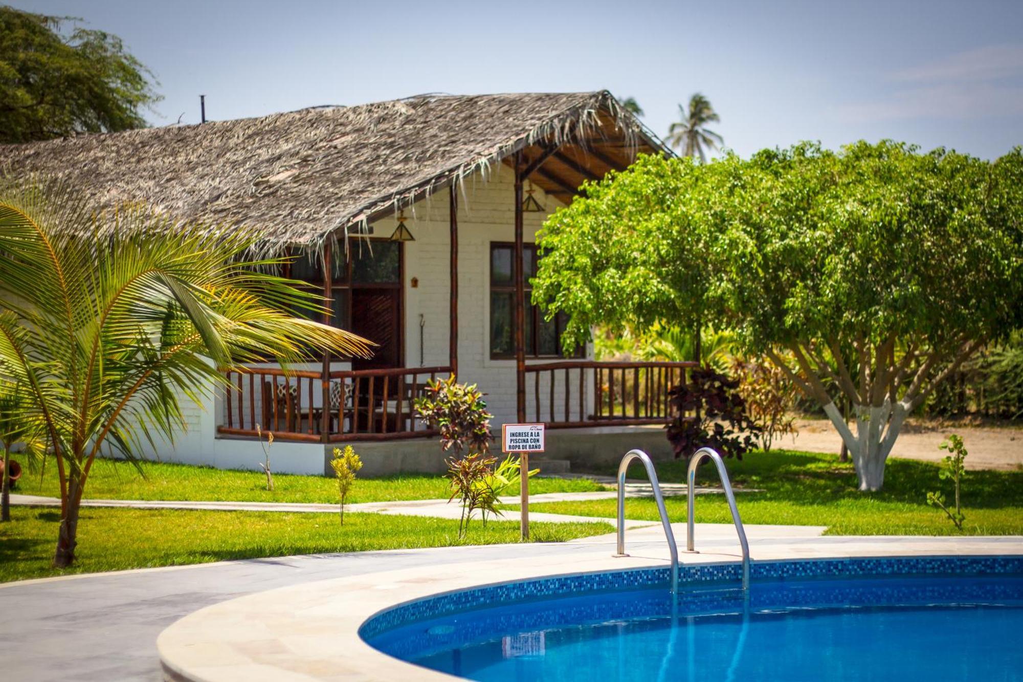 La Choza Bungalows Tambo Grande ภายนอก รูปภาพ
