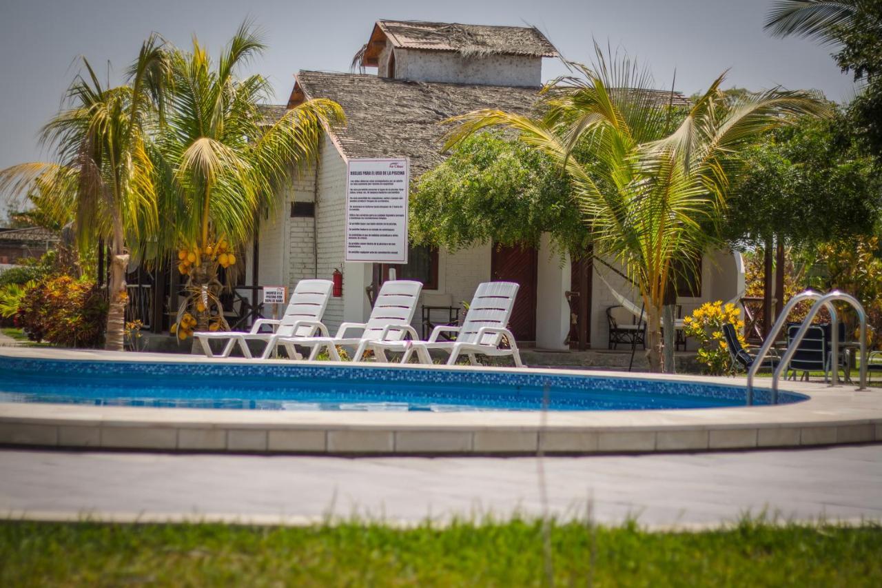La Choza Bungalows Tambo Grande ภายนอก รูปภาพ